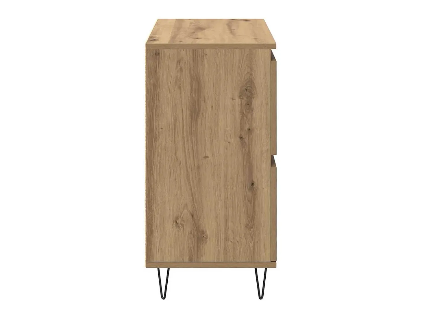 Tableros Lateral 3 piezas Roble artisan 180 x 35 x 70 cm