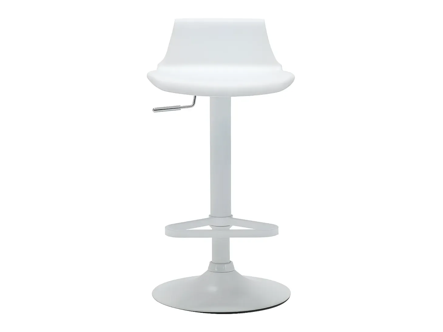 taburete alto de polipropileno color blanco CALAS
