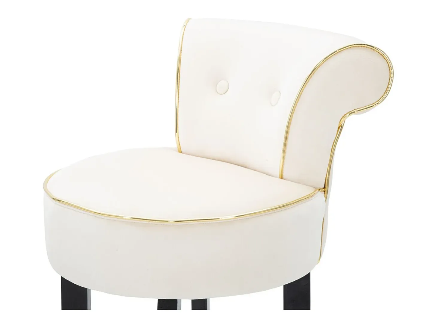 Taburete Alto VKH440, Beige, 46x48x96 cm, Kendra Home