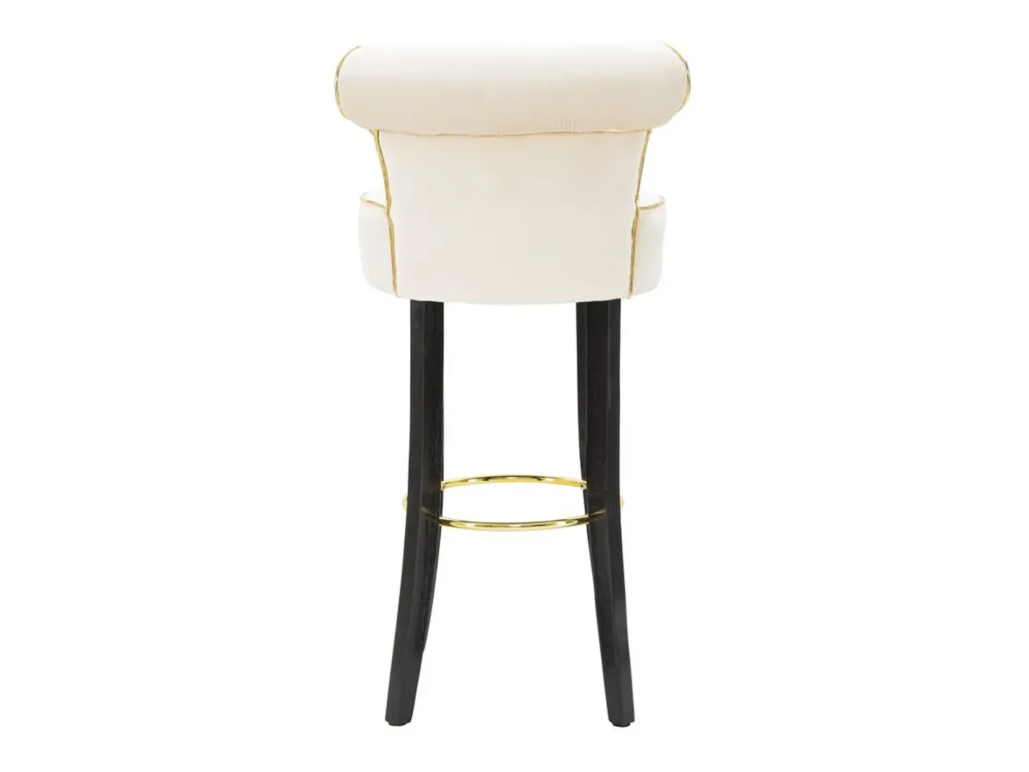 Taburete Alto VKH440, Beige, 46x48x96 cm, Kendra Home