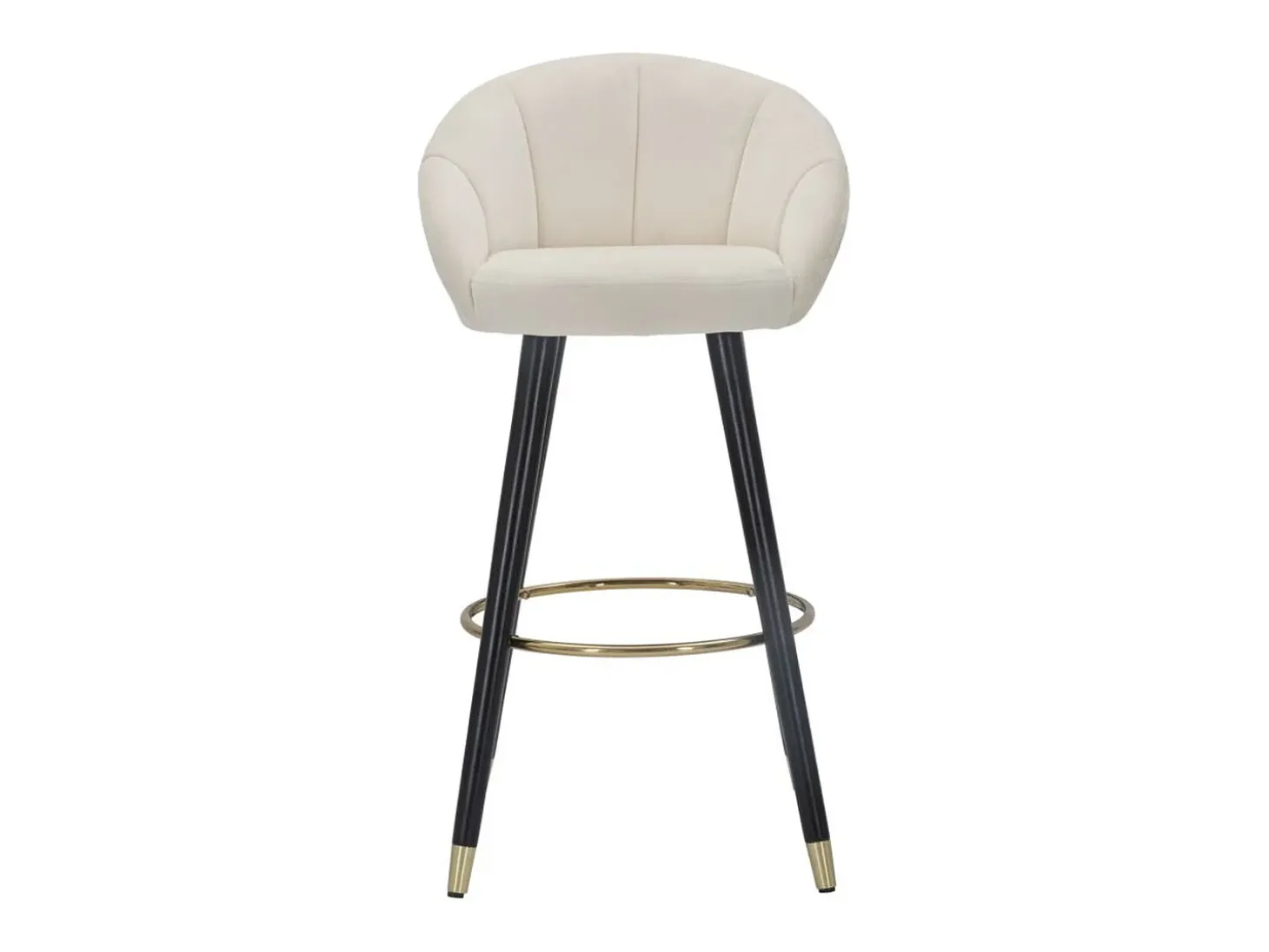 Taburete Alto VKH429, Beige, 55x56x104 cm, Kendra Home