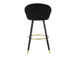 Taburete Alto VKH430, Negro, 55x56x104 cm, Kendra Home