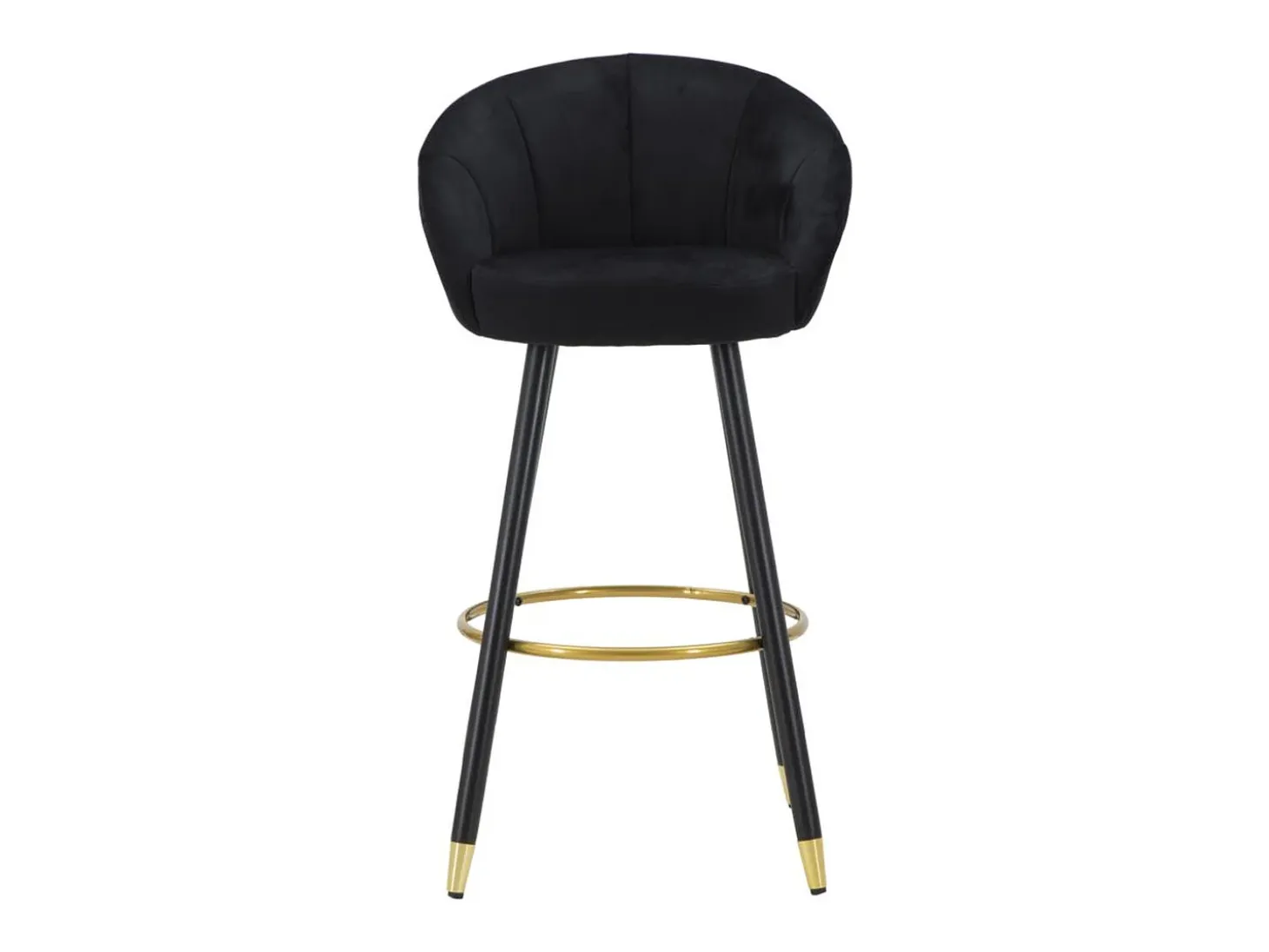 Taburete Alto VKH430, Negro, 55x56x104 cm, Kendra Home