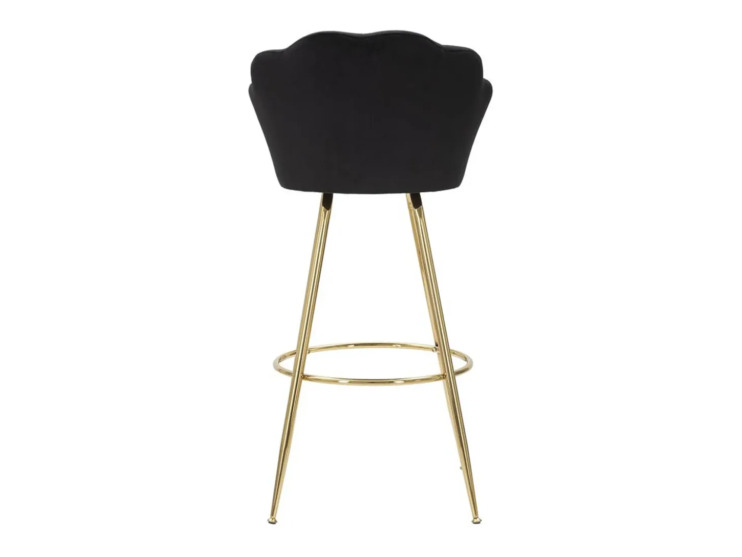 Taburete Alto VKH452, Negro, 55x53x110 cm, Kendra Home
