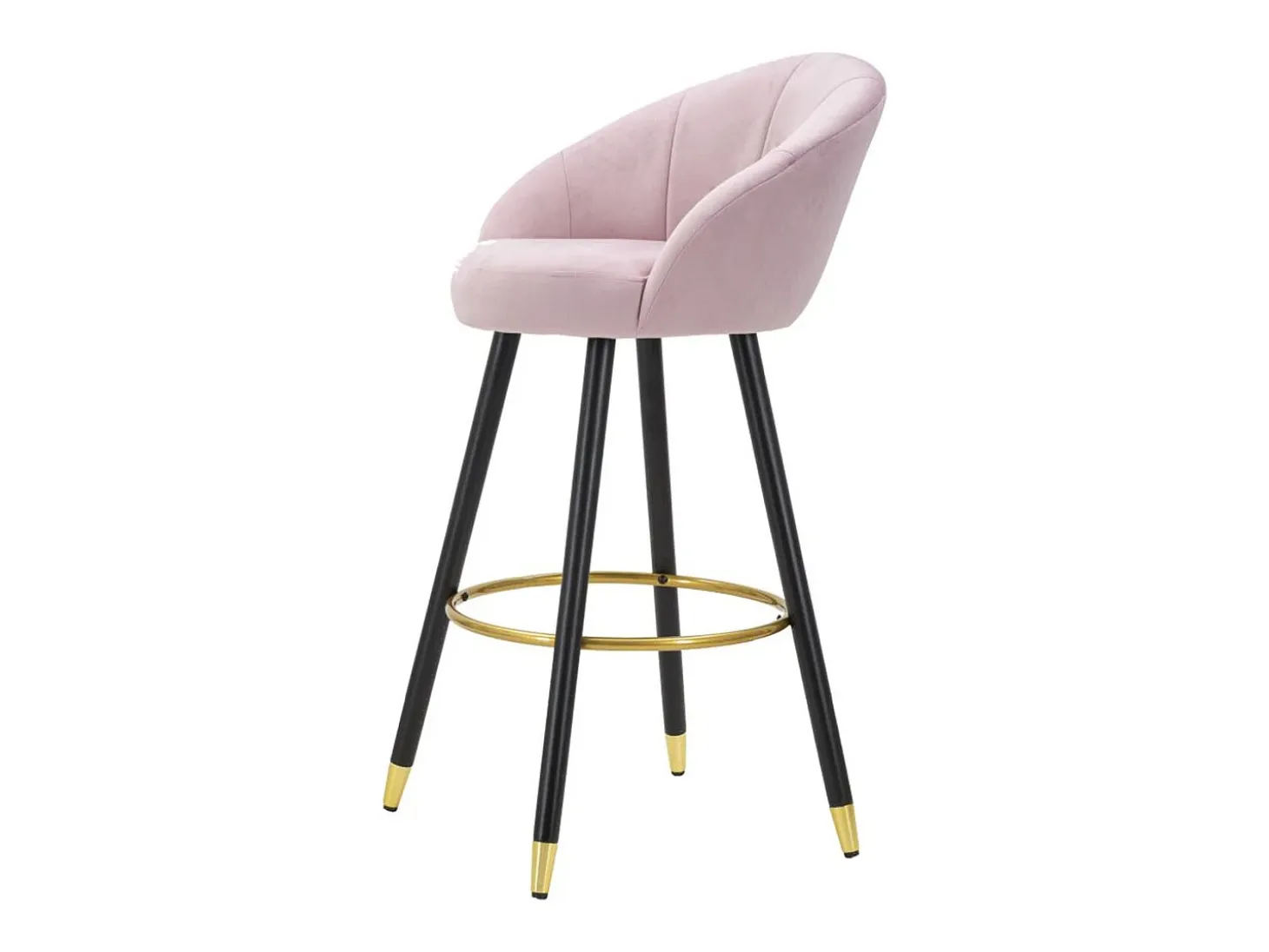 Taburete Alto VKH431, Rosa, 55x56x104 cm, Kendra Home