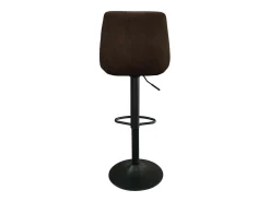 Taburete de bar estilo vintage color marrón oscuro. Colección BELFAST.