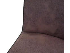 Taburete de bar giratorio MCW-H72, marrón