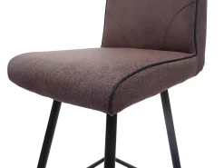 Taburete de bar giratorio MCW-H72, marrón