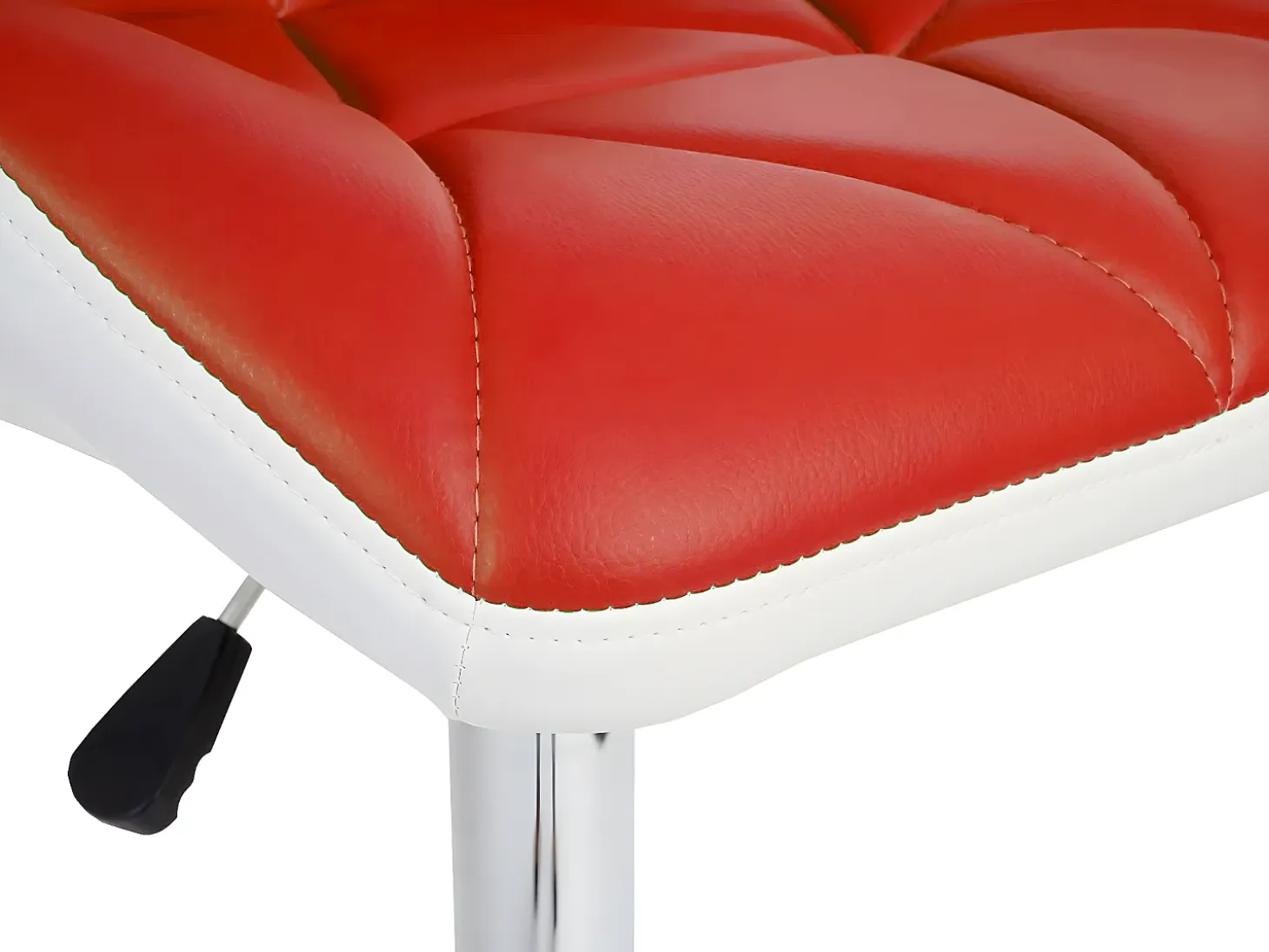 Taburete de bar MCW-A92 (set de 2), rojo