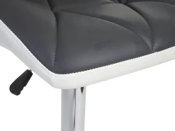 Taburete de bar MCW-A92 (set de 2), gris