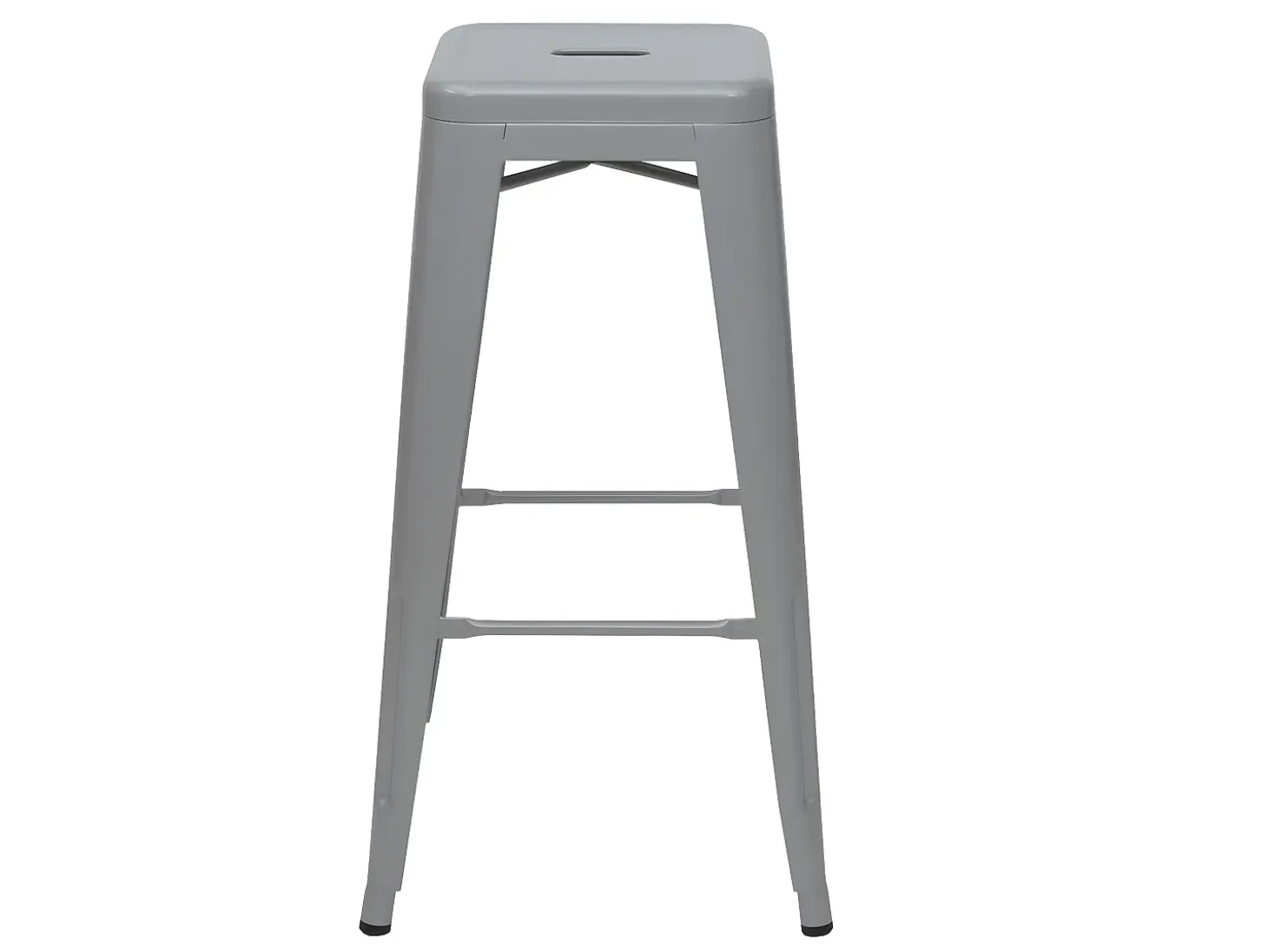 Taburete de bar MCW-A73 (set de 2), gris