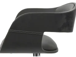 Taburete de bar MCW-A47b, gris mate