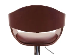 Taburete de bar MCW-A47b, marrón