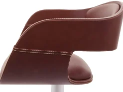 Taburete de bar MCW-A47b, marrón
