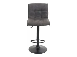 Taburete de bar MCW-B13, vintage gris oscuro