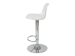 Taburete de bar MCW-B14 (juego de 2), blanco