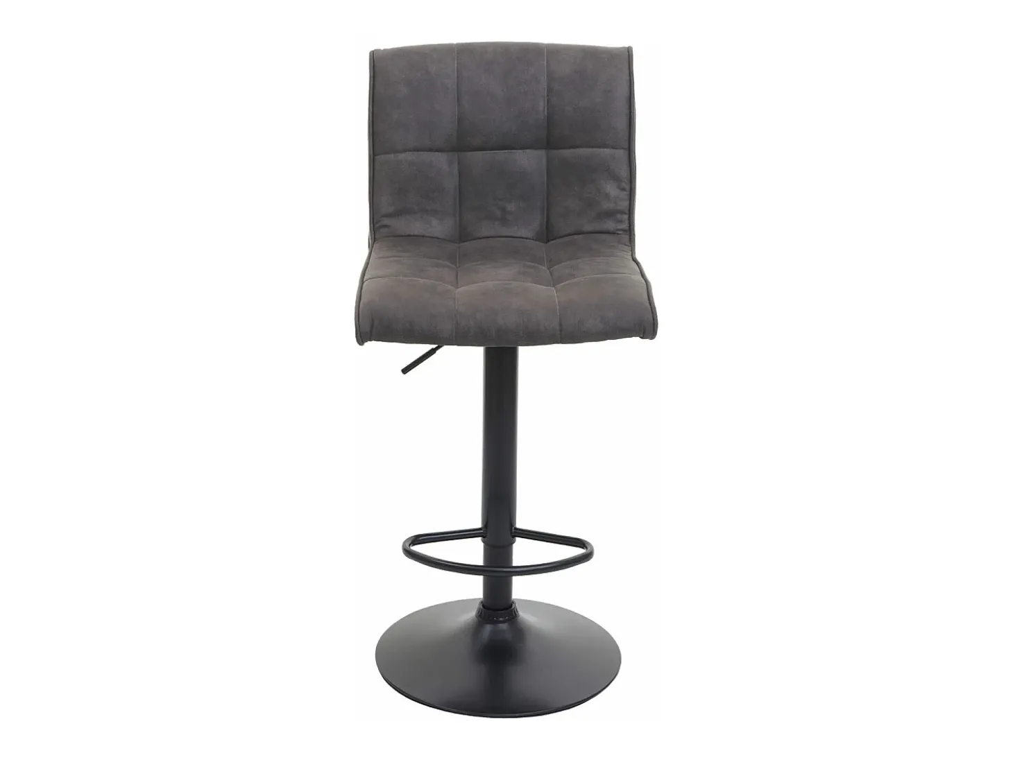 Taburete de bar MCW-B13 (juego de 2), vintage gris oscuro