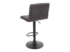 Taburete de bar MCW-B13 (juego de 2), vintage gris oscuro