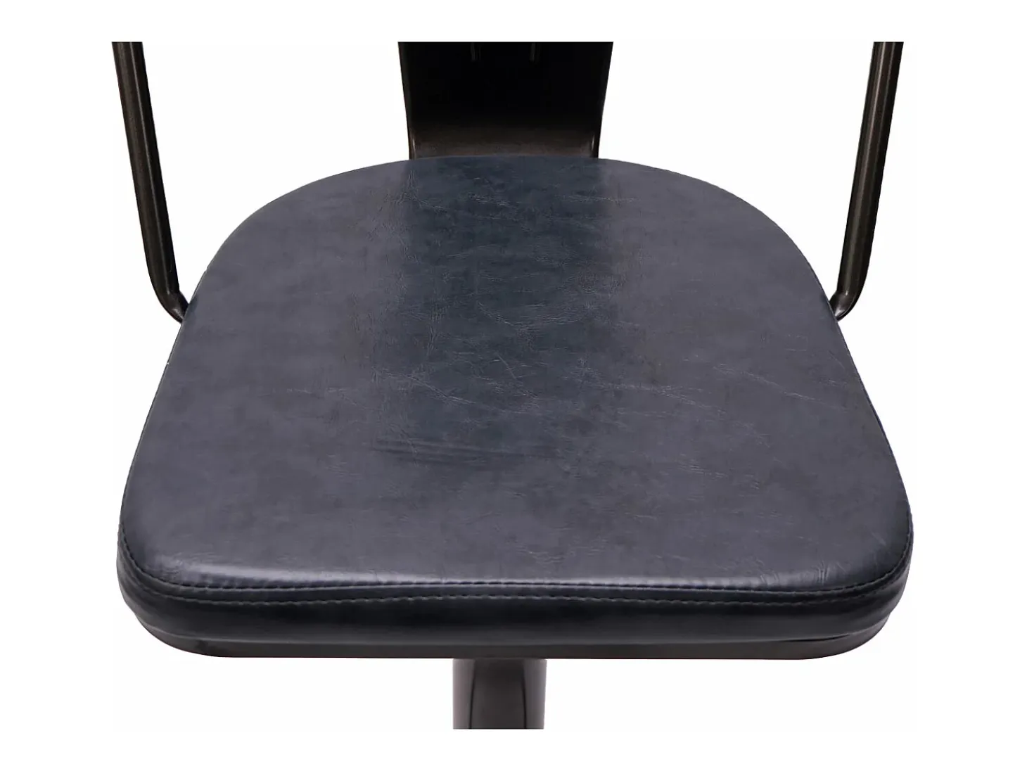 Taburete de bar MCW-H10a (juego de 2), gris vintage