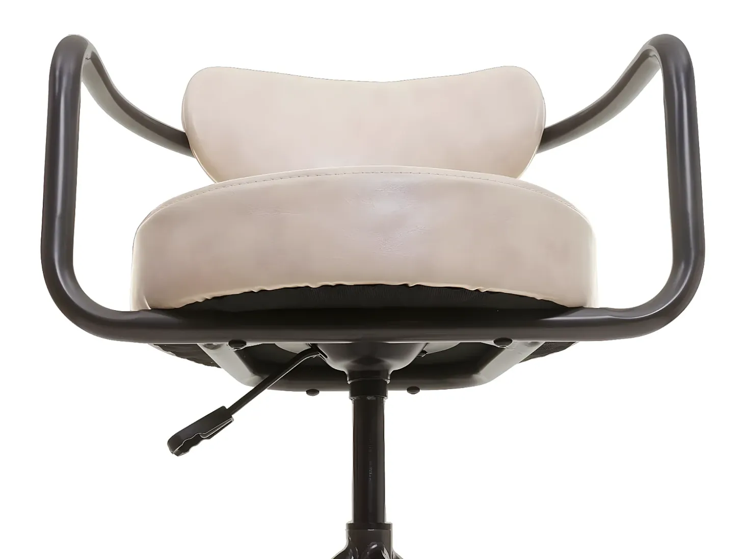 Taburete de bar MCW-H10f, beige vintage