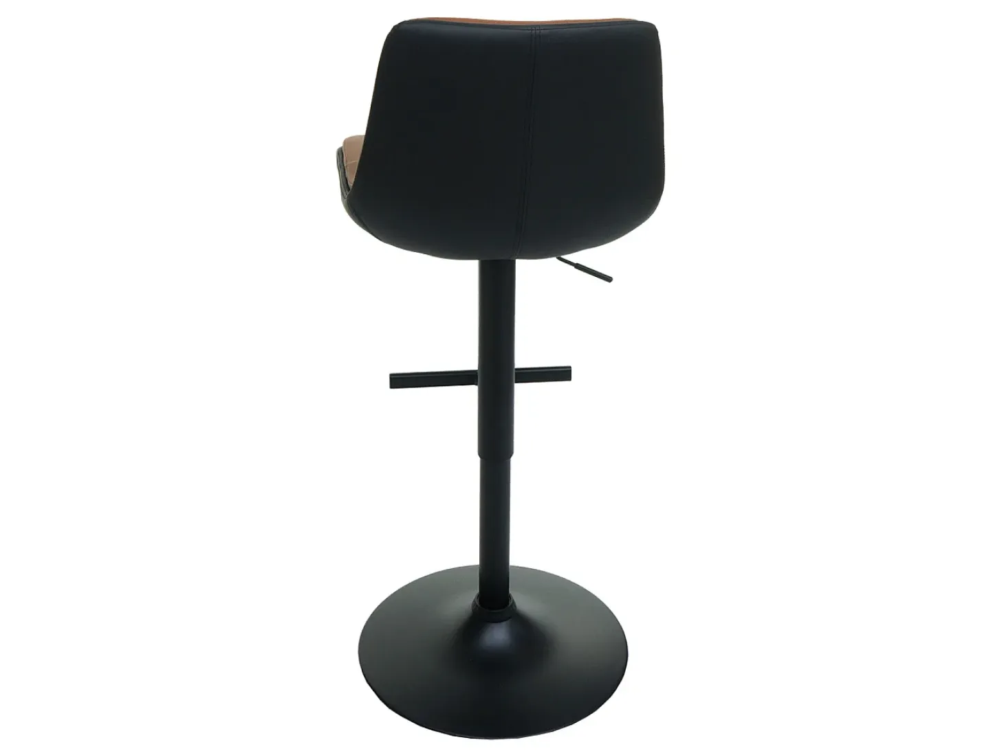 Taburete de bar MCW-L85 (juego de 2), marrón