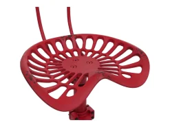 Taburete de bar MCW-N26, rojo