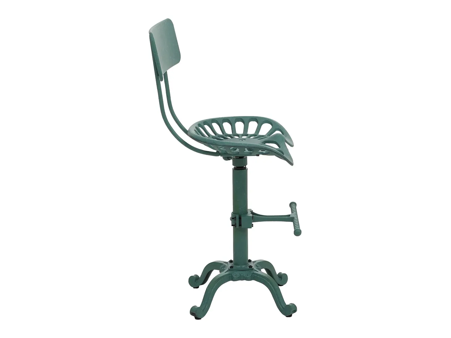 Taburete de bar MCW-N26, verde
