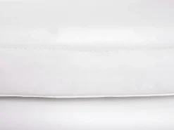 Taburete de bar Vaasa T381, imitación de cuero, blanco