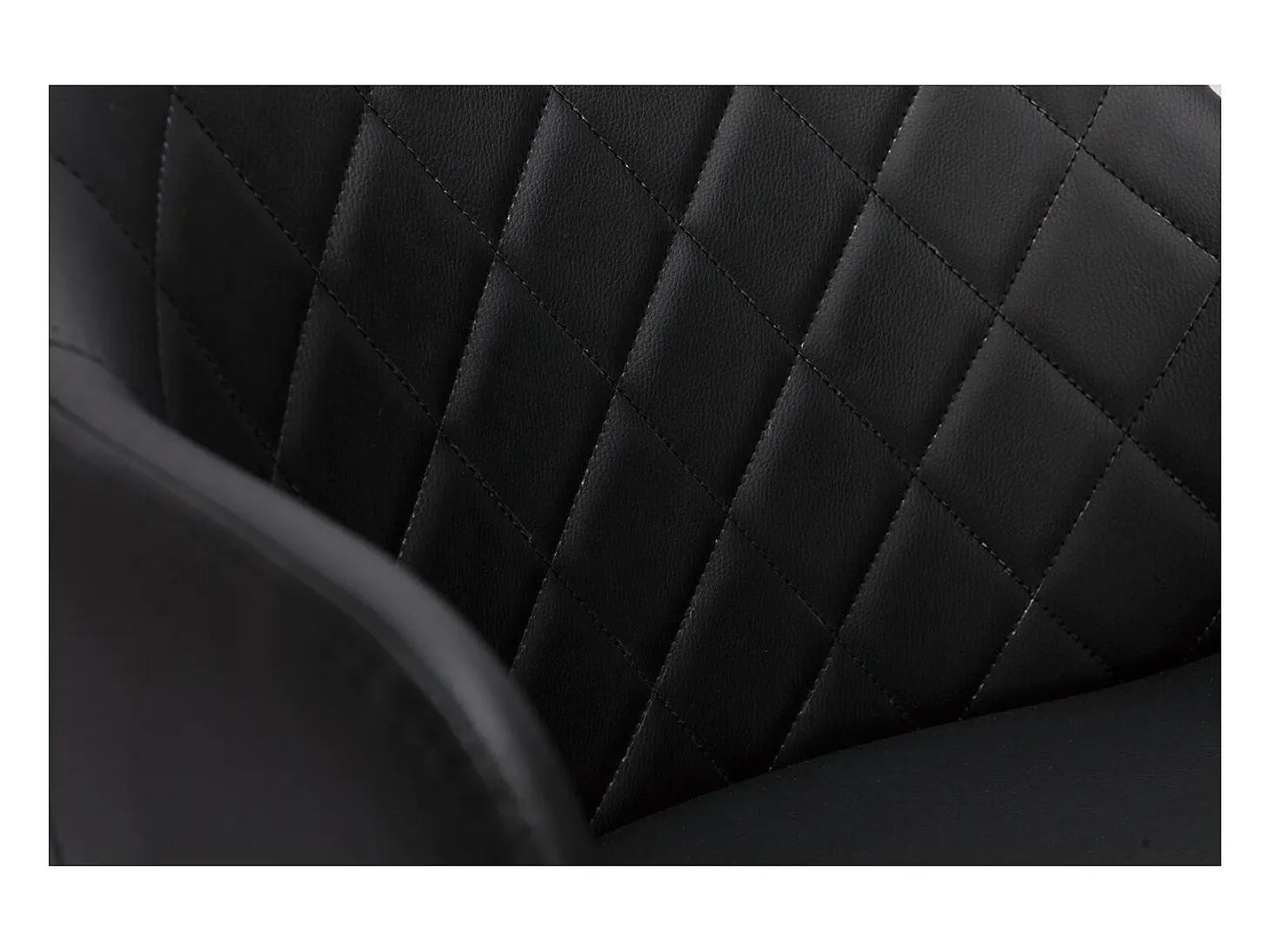 Taburete de cocina de diseño regulable negro con madera oscura LUCIEN