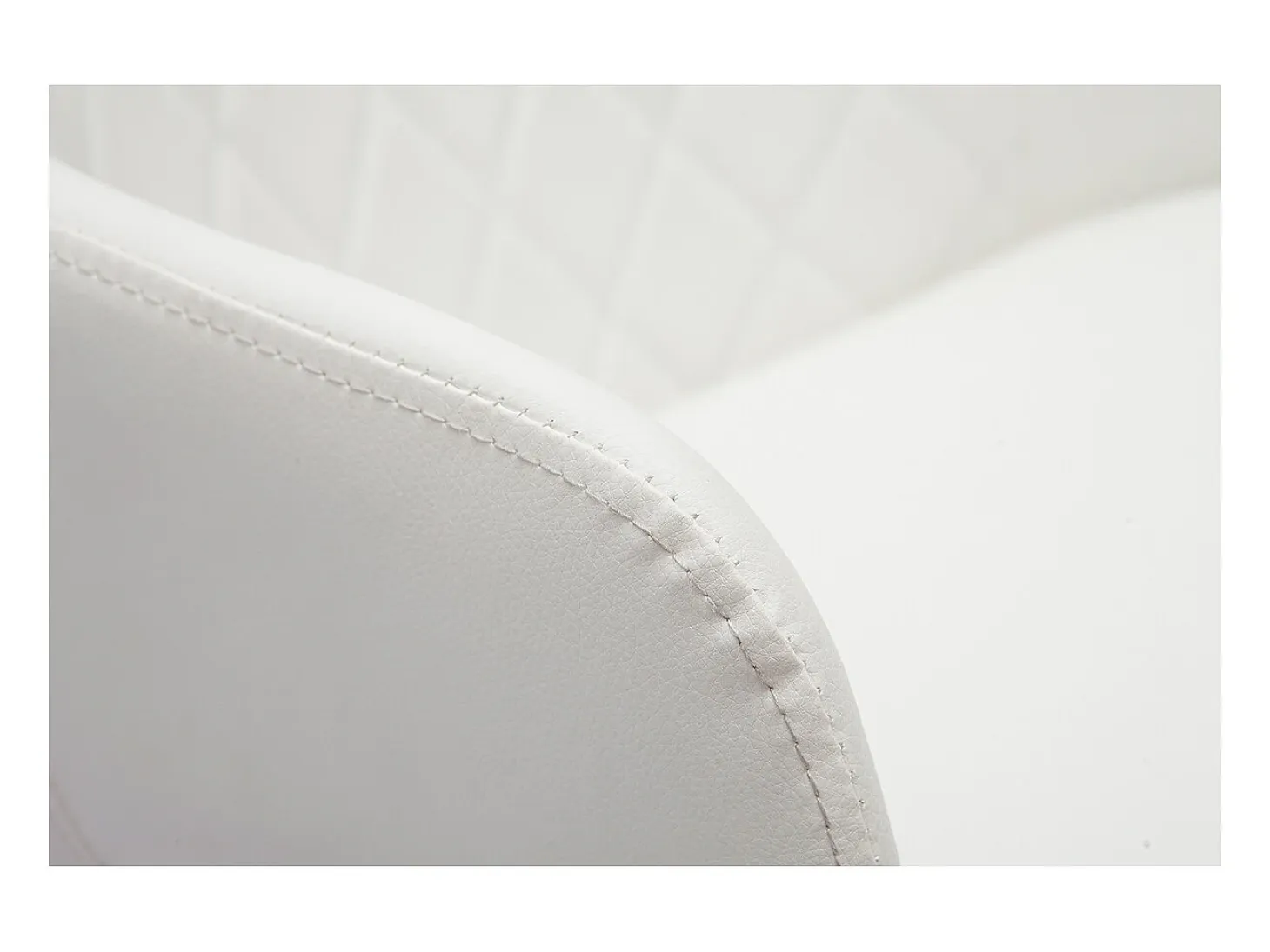 Taburete de cocina de madera clara y blanco 65 cm LUCIEN