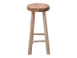 Taburete de cocina de madera de teca