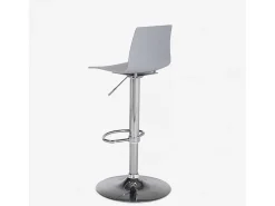 Taburete diseño mate altura regulable cocina bar Grand Soleil Imola Matt - Gris