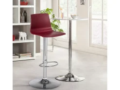 Taburete diseño mate altura regulable cocina bar Grand Soleil Imola Matt - Bordeaux
