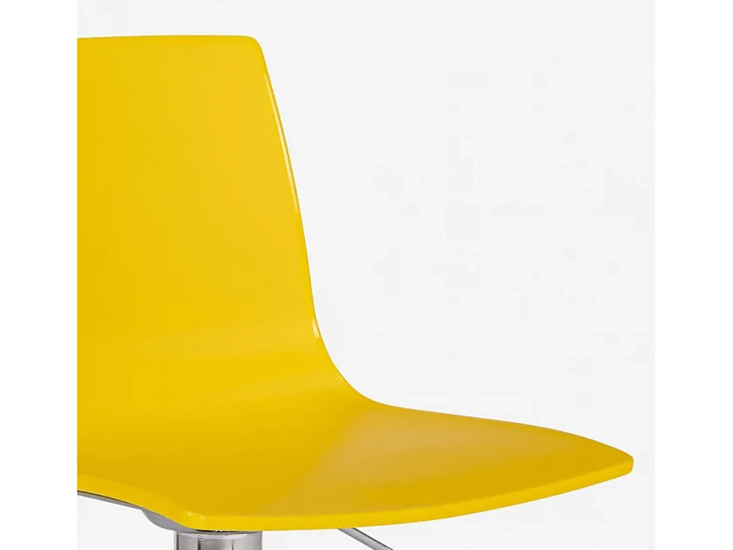 Taburete diseño mate altura regulable cocina bar Grand Soleil Imola Matt - Amarillo