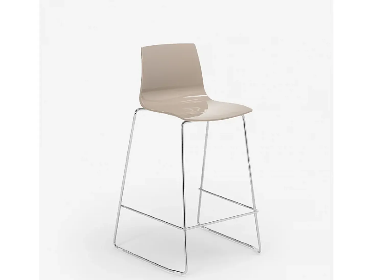 Taburete Para Bar y Cocina 64 cm Grand Soleil Mini Imola De Diseño - Beige