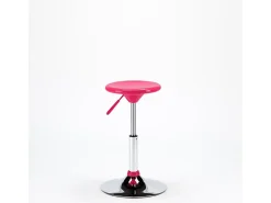 Taburete pequeño para niños de diseño, altura ajustable Seattle - Rosa