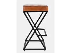 Taburete 38x74x38 cm marrón Avola AV1730-192S