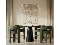 Taburete 61x89x57 cm oliva Leith LET71HO