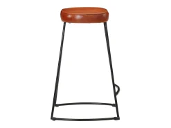 Taburetes de bar 2 uds marrón oscuro 41x29x62 cm