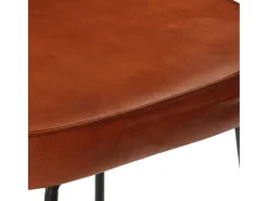 Taburetes de bar 2 uds marrón oscuro 41x29x62 cm