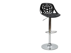 Taburetes de bar diseño barroco negro BAROCCA