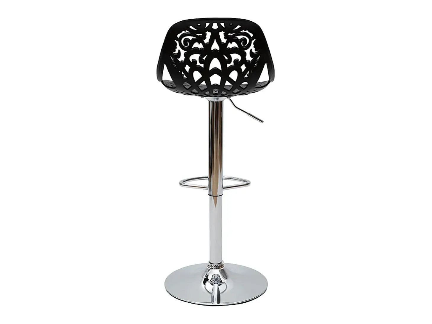 Taburetes de bar diseño barroco negro BAROCCA