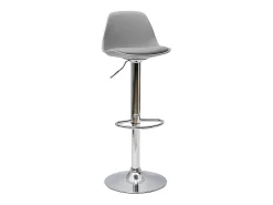 Taburetes de bar gris claro (lote de 2) STEEVY