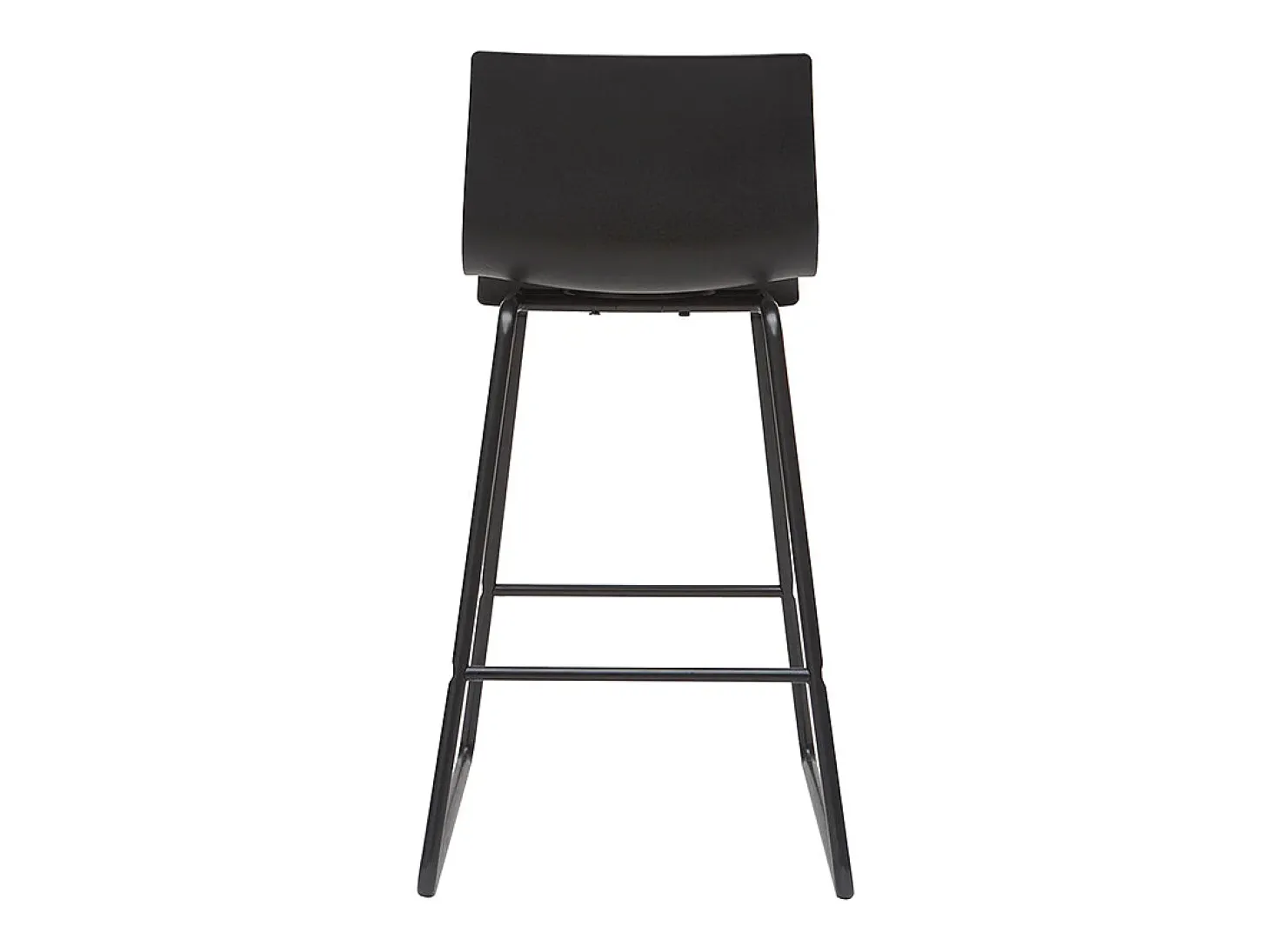 Taburetes de bar modernos negros 65 cm (lote de 2) ONA