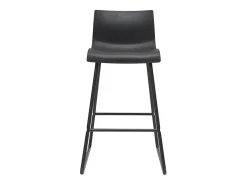 Taburetes de bar modernos negros 65 cm (lote de 2) ONA