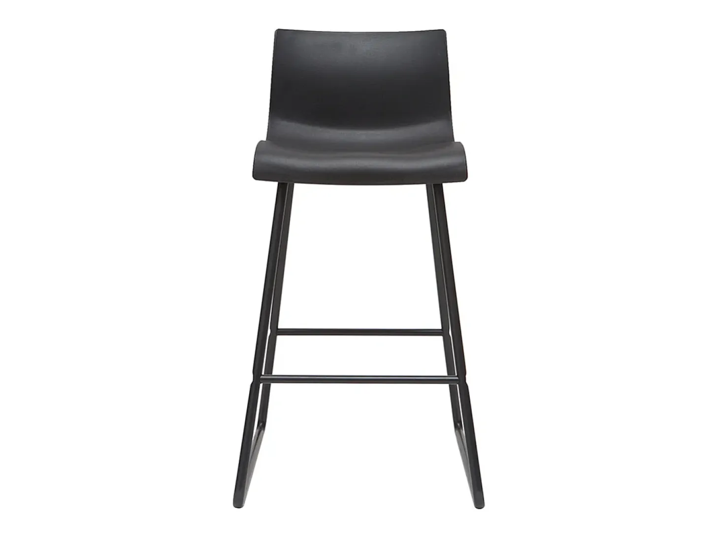 Taburetes de bar modernos negros 65 cm (lote de 2) ONA