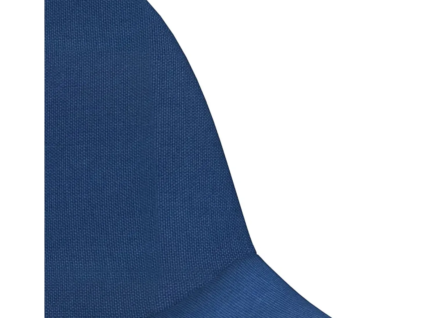 Taburetes de cocina 2 unidades tela azul