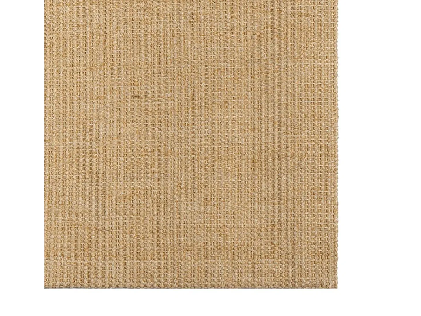 Tapiz de sisal natural 100x100 cm