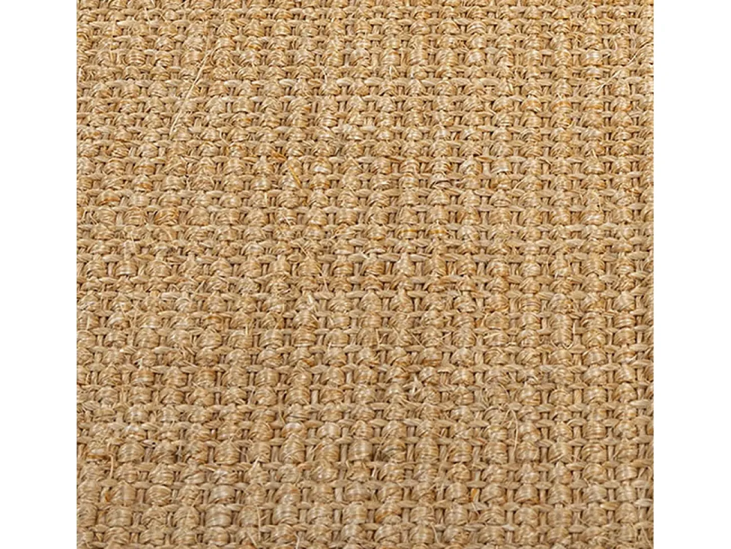 Tapiz de sisal natural 100x100 cm