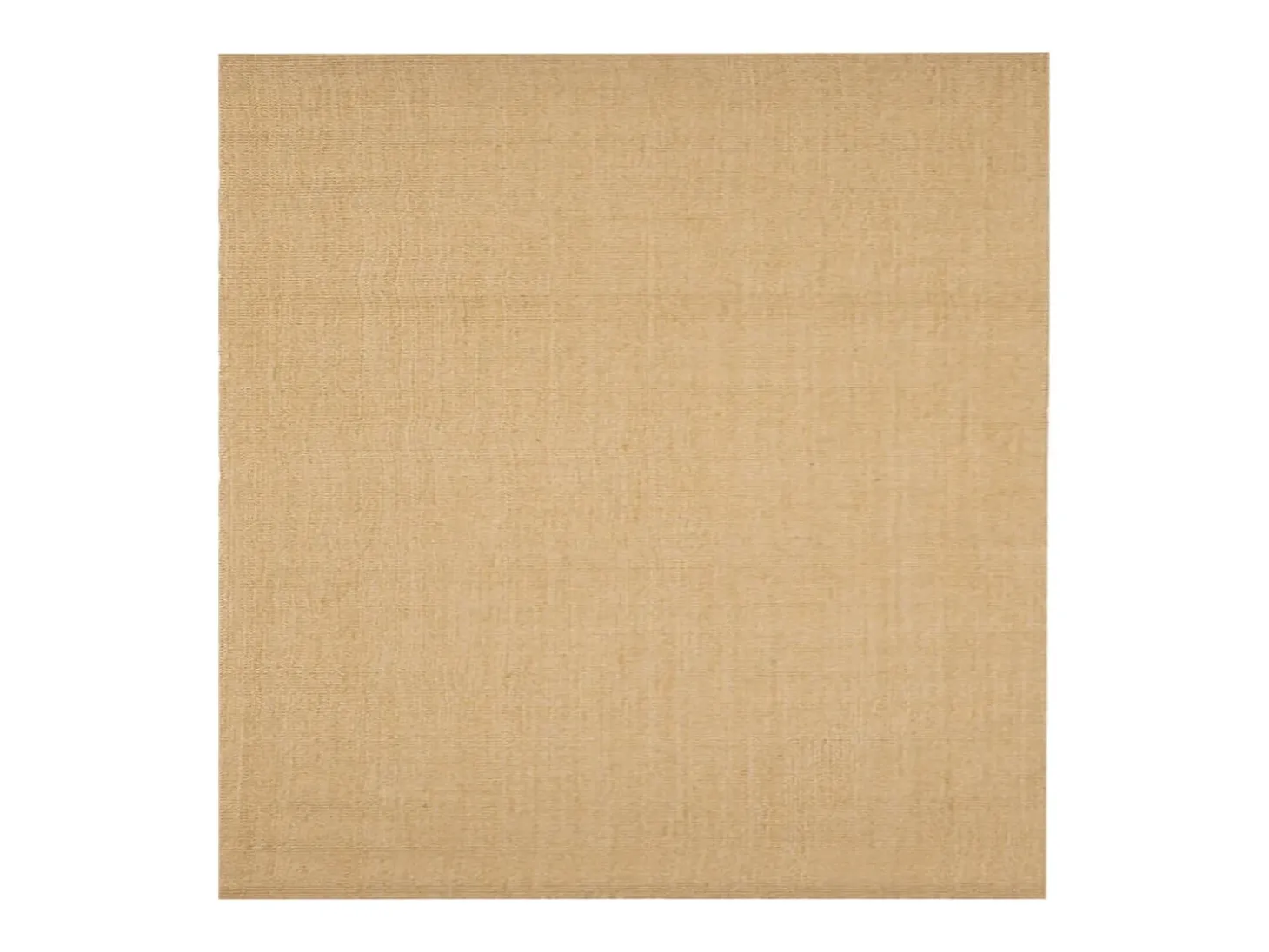 Tapiz de sisal natural 100x100 cm